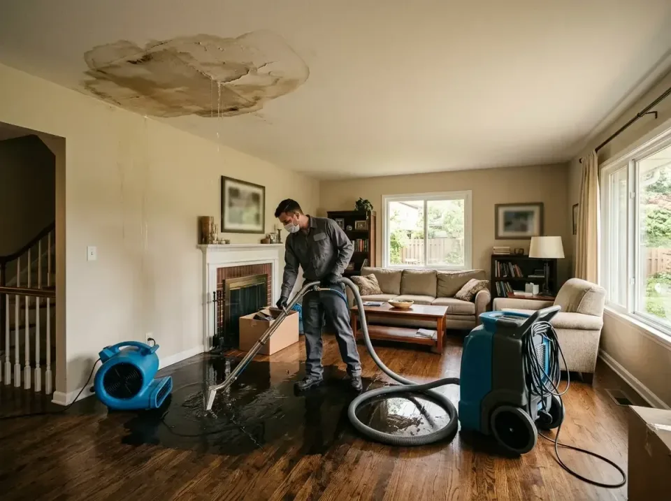 attic-pipe-burst-ceiling-drip-008 — frequently asked questions, Water Damage Restoration & Carpet Care in Woodway, TX